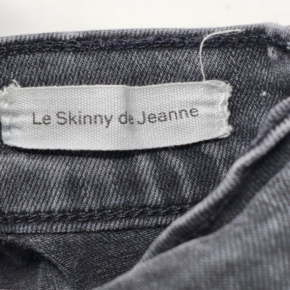 FRAME Le Skinny Jeanne Jeans Wheatley Black Women's 27 Stretch Denim Designer - Picture 8 of 16
